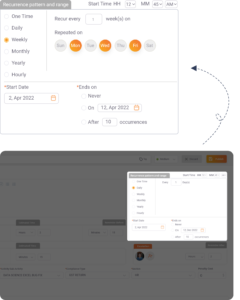 Default flow of 1ViewTask